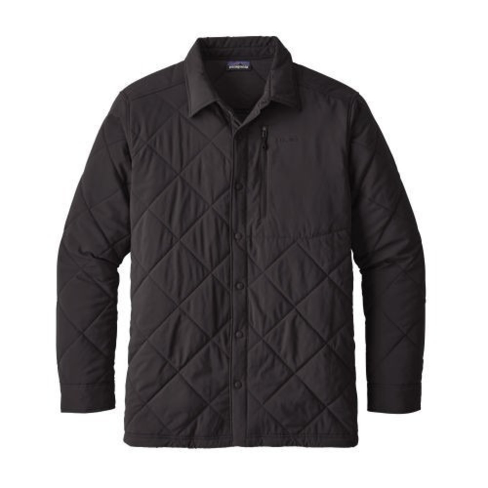 Patagonia Mens Tough Puff Shirt Jacket Sz S Black Outdoors Gorpcore Hiking 52730